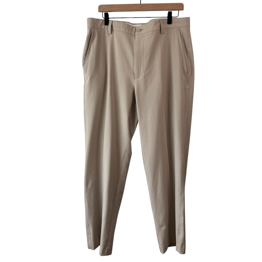 FJ Foot Joy Mens Pants 38x 29 Beige‎ Golf Chino Traditional Performance Stretch